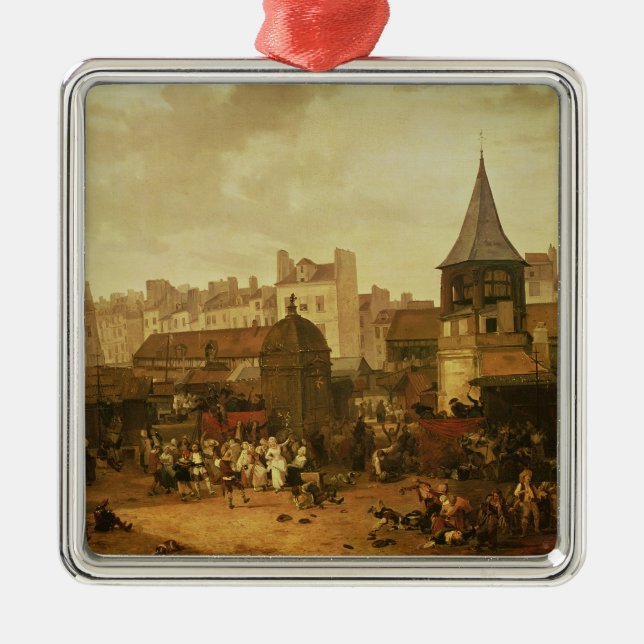 Jubla på Les Halles Julgransprydnad Metall (Framsidan)