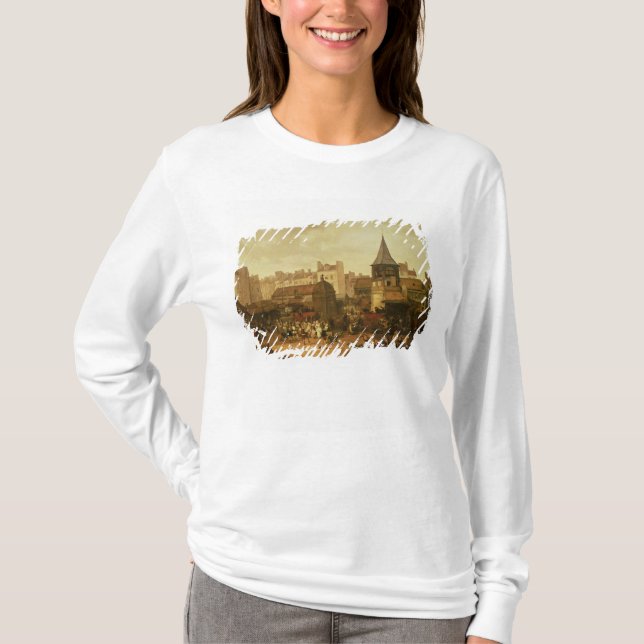 Jubla på Les Halles T Shirt (Framsida)