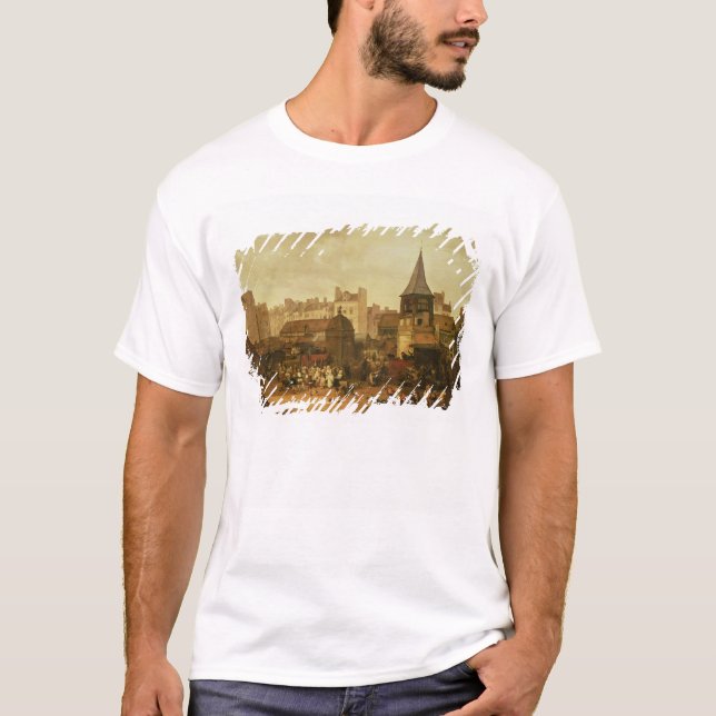 Jubla på Les Halles Tee Shirt (Framsida)