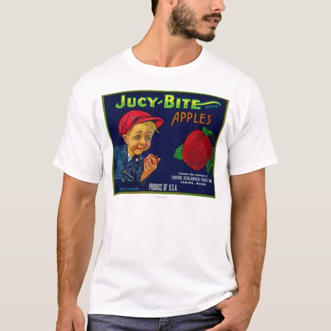 Jucy bitaApple låda LabelYakima, WA Tröja (Framsida)