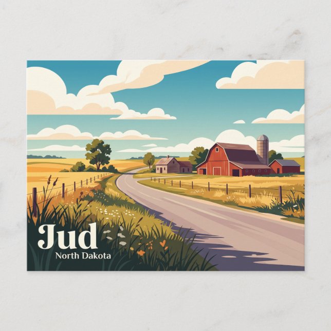 Jud USA Vykort (Framsida)