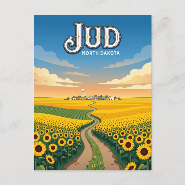 Jud USA Vykort (Framsida)