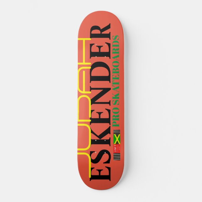 JUDAH ESKENDER SKATEBOARDS / JMT USA (Framsida)