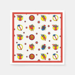 Judah Maccabee Roligt Hanukkah Party Pappersservett