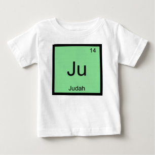 Judah Namn kemi Inslag Periodiska Borden Tee Shirt