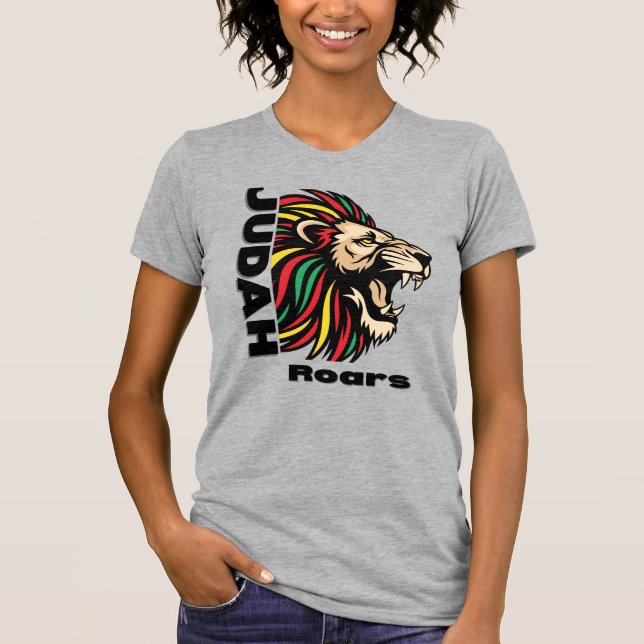 "Judah Roars" T-Shirt (Framsida)