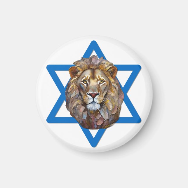Judahs Lejon Magnet (Framsidan)