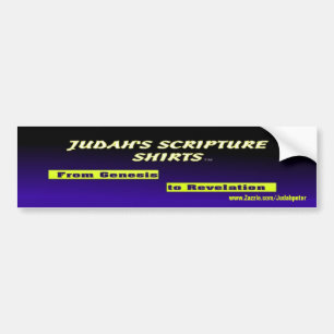 Judahs Scriptureskjortor Bildekal