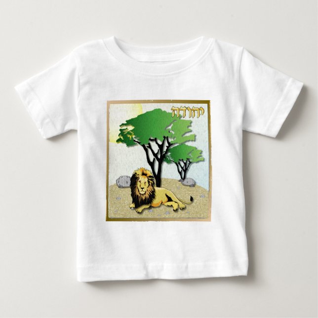 Judaica 12 stammar av Israel Judah T Shirt (Framsida)