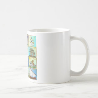 Judaica 12 Tribes of Israel Art Kaffemugg
