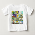 Judaica 12 Tribes of Israel Art T Shirt<br><div class="desc">Du visar Lee Hiller Design Collection. Apparatur,  gåvor och samlarföremål Lee Hiller Photography eller Digital Art Collection. Du kan visa hennes naturfotografi på http://HikeOurPlanet.com/ och följa hennes vandrande blogg i Hett Vår nationalpark.</div>