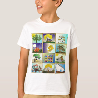 Judaica 12 Tribes of Israel Art T-shirt