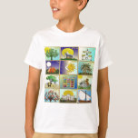 Judaica 12 Tribes of Israel Art Tee<br><div class="desc">Du visar Lee Hiller Design Collection. Apparatur,  gåvor och samlarföremål Lee Hiller Photography eller Digital Art Collection. Du kan visa hennes naturfotografi på http://HikeOurPlanet.com/ och följa hennes vandrande blogg i Hett Vår nationalpark.</div>