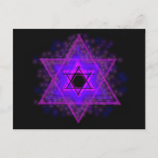 Judaica.. glödande i mörker vykort