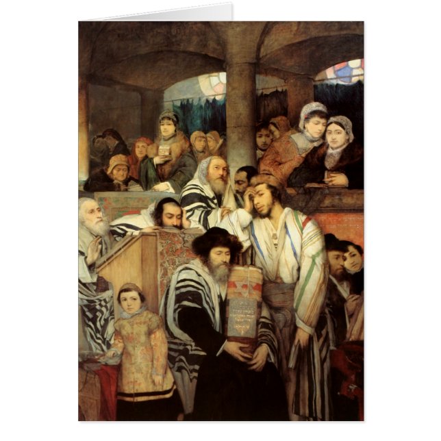 Judaica GREETING CARDS - GOTTLIEB ARTWORK Hälsningskort (Framsidan)