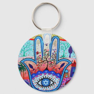 JUDAICA HAMSA NYCKELRING