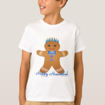 Judaica Hanukkah Pepparkaksgubbe Menorah Tee Shirt<br><div class="desc">Du tittar på Lee Hiller-designsamlingen av Hem- och Office Decor,  Apparel,  Gifts and Collectibles. Utformningen omfattar Lee Hiller Photography och Mixed Media Digital Art Collection. Du kan visa hennes naturfotografi på http://HikeOurPlanet.com/ och följa hennes vandrande blogg i Hett Vår nationalpark.</div>