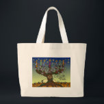 Judaica L'shanah Tovah Livets träd Gifts Apparel Jumbo Tygkasse<br><div class="desc">Du visar Lee Hiller Design Collection. Apparatur,  gåvor och samlarföremål Lee Hiller Photography eller Digital Art Collection. Du kan visa hennes naturfotografi på http://HikeOurPlanet.com/ och följa hennes vandrande blogg i Hett Vår nationalpark.</div>