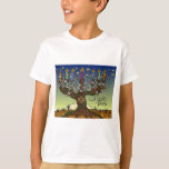 Judaica L'shanah Tovah Livets träd Gifts Apparel T Shirt<br><div class="desc">Du visar Lee Hiller Design Collection. Apparatur,  gåvor och samlarföremål Lee Hiller Photography eller Digital Art Collection. Du kan visa hennes naturfotografi på http://HikeOurPlanet.com/ och följa hennes vandrande blogg i Hett Vår nationalpark.</div>
