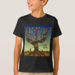 Judaica L'shanah Tovah Livets träd Gifts Apparel T-shirt<br><div class="desc">Du visar Lee Hiller Design Collection. Apparatur,  gåvor och samlarföremål Lee Hiller Photography eller Digital Art Collection. Du kan visa hennes naturfotografi på http://HikeOurPlanet.com/ och följa hennes vandrande blogg i Hett Vår nationalpark.</div>