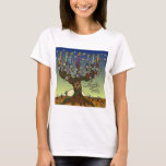 Judaica L'shanah Tovah Livets träd Gifts Apparel Tee<br><div class="desc">Du visar Lee Hiller Design Collection. Apparatur,  gåvor och samlarföremål Lee Hiller Photography eller Digital Art Collection. Du kan visa hennes naturfotografi på http://HikeOurPlanet.com/ och följa hennes vandrande blogg i Hett Vår nationalpark.</div>