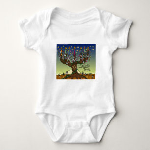 Judaica L'shanah Tovah Livets träd Gifts Apparel Tee