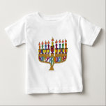 Judaica Lycklig Hanukkah Dreidel Menorah Tee Shirt<br><div class="desc">Du tittar på Lee Hiller-designsamlingen av Hem- och Office Decor,  Apparel,  Gifts and Collectibles. Utformningen omfattar Lee Hiller Photography och Mixed Media Digital Art Collection. Du kan visa hennes naturfotografi på http://HikeOurPlanet.com/ och följa hennes vandrande blogg i Hett Vår nationalpark.</div>