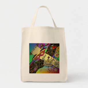 Judaica Lycklig Purim Jewish Helgdag Gifts Apparat Tygkasse