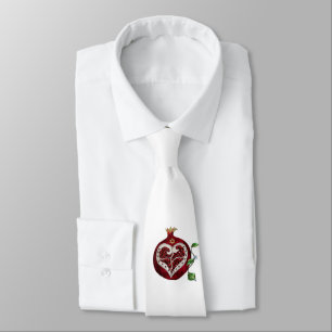 Judaica Pomegranate Heart Hanukkah Rosh Hashanah Slips