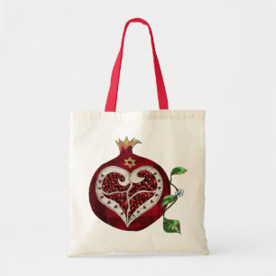 Judaica Pomegranate Heart Hanukkah Rosh Hashanah Tygkasse