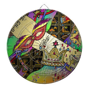 Judaica Purim Esther Firande Art Skriv ut Piltavla