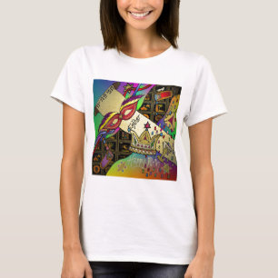 Judaica Purim Esther Firande Art Skriv ut Tröja