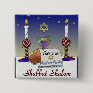 Judaica Shabbat Shalom Art Print Knapp