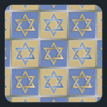 Judaica Star David Metall Guld Blue Fyrkantigt Klistermärke<br><div class="desc">Du visar Lee Hiller Design Collection. Apparatur,  gåvor och samlarföremål Lee Hiller Photography eller Digital Art Collection. Du kan visa hennes naturfotografi på http://HikeOurPlanet.com/ och följa hennes vandrande blogg i Hett Vår nationalpark.</div>