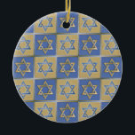 Judaica Star David Metall Guld Blue Julgransprydnad Keramik<br><div class="desc">Du visar Lee Hiller Design Collection. Apparatur,  gåvor och samlarföremål Lee Hiller Photography eller Digital Art Collection. Du kan visa hennes naturfotografi på http://HikeOurPlanet.com/ och följa hennes vandrande blogg i Hett Vår nationalpark.</div>