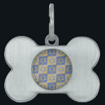 Judaica Star David Metall Guld Blue Namnbricka Husdjur<br><div class="desc">Du visar Lee Hiller Design Collection. Apparatur,  gåvor och samlarföremål Lee Hiller Photography eller Digital Art Collection. Du kan visa hennes naturfotografi på http://HikeOurPlanet.com/ och följa hennes vandrande blogg i Hett Vår nationalpark.</div>