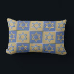 Judaica Star David Metall Guld Blue Pillow Lumbarkudde<br><div class="desc">Du visar Lee Hiller Design Collection. Apparatur,  gåvor och samlarföremål Lee Hiller Photography eller Digital Art Collection. Du kan visa hennes naturfotografi på http://HikeOurPlanet.com/ och följa hennes vandrande blogg i Hett Vår nationalpark.</div>