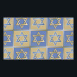 Judaica Star David Metall Guld Blue Rektangulärt Klistermärke<br><div class="desc">Du visar Lee Hiller Design Collection. Apparatur,  gåvor och samlarföremål Lee Hiller Photography eller Digital Art Collection. Du kan visa hennes naturfotografi på http://HikeOurPlanet.com/ och följa hennes vandrande blogg i Hett Vår nationalpark.</div>