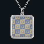 Judaica Star David Metall Guld Blue Silverpläterat Halsband<br><div class="desc">Du visar Lee Hiller Design Collection. Apparatur,  gåvor och samlarföremål Lee Hiller Photography eller Digital Art Collection. Du kan visa hennes naturfotografi på http://HikeOurPlanet.com/ och följa hennes vandrande blogg i Hett Vår nationalpark.</div>