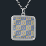 Judaica Star David Metall Guld Blue Silverpläterat Halsband<br><div class="desc">Du visar Lee Hiller Design Collection. Apparatur,  gåvor och samlarföremål Lee Hiller Photography eller Digital Art Collection. Du kan visa hennes naturfotografi på http://HikeOurPlanet.com/ och följa hennes vandrande blogg i Hett Vår nationalpark.</div>