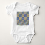Judaica Star David Metall Guld Blue Tee<br><div class="desc">Du visar Lee Hiller Design Collection. Apparatur,  gåvor och samlarföremål Lee Hiller Photography eller Digital Art Collection. Du kan visa hennes naturfotografi på http://HikeOurPlanet.com/ och följa hennes vandrande blogg i Hett Vår nationalpark.</div>