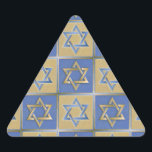 Judaica Star David Metall Guld Blue Triangelformat Klistermärke<br><div class="desc">Du visar Lee Hiller Design Collection. Apparatur,  gåvor och samlarföremål Lee Hiller Photography eller Digital Art Collection. Du kan visa hennes naturfotografi på http://HikeOurPlanet.com/ och följa hennes vandrande blogg i Hett Vår nationalpark.</div>