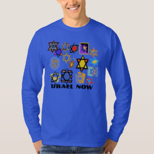 Judaica T-SHIRTS - ISRAEL NU - HANUKAH UNISEX