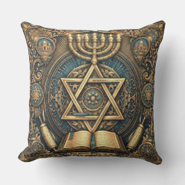 Judaica traditional design decorative pillow kudde