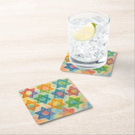 Judaica Underlägg - Party Supplies - Gifts Papper Kvadrat