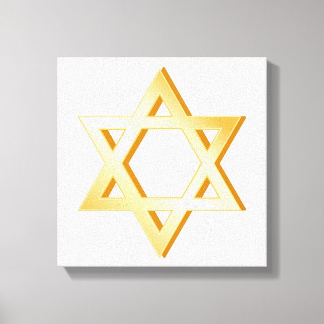 Judaism Symbol Canvas Art (Framsida)