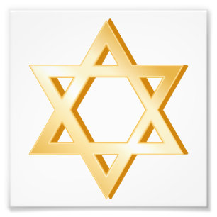 Judaism Symbol Fototryck