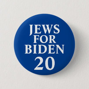 Judar för Biden-knapp Knapp