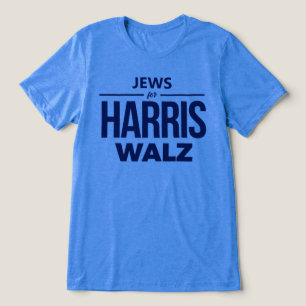 Judar för Harris Walz T Shirt