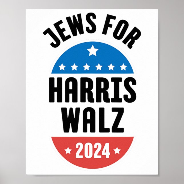 Judar för Harris Wheimer 2024 Poster (Framsidan)